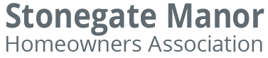 Stonegate Manor Homeowners Association, INC